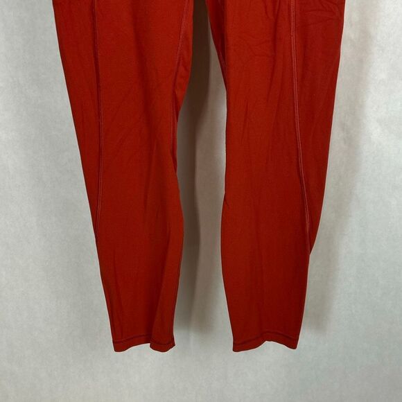 Lululemon Fast & Free Leggings High Rise Tight Gray Sz 8 - Picture 3 of 11